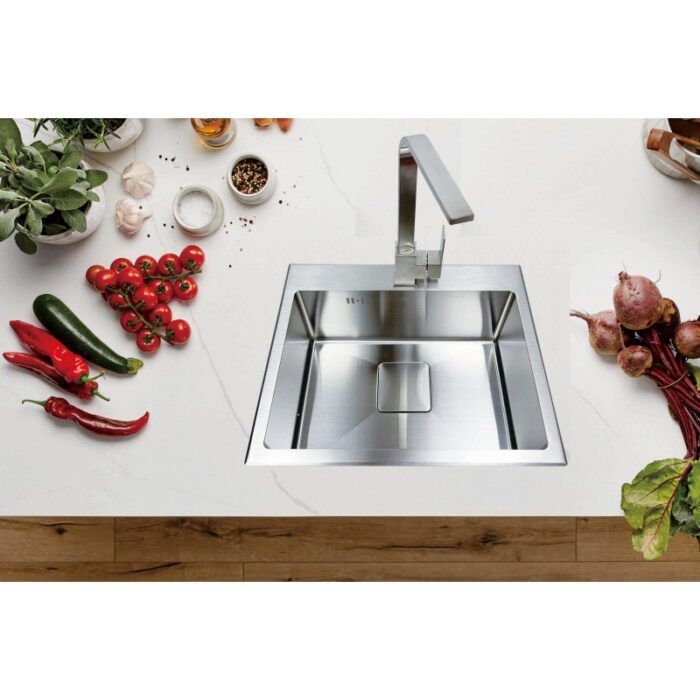 Кухненска мивка алпака Inter Ceramic ICK 5032 - компактна и удобна за монтаж - Image 2
