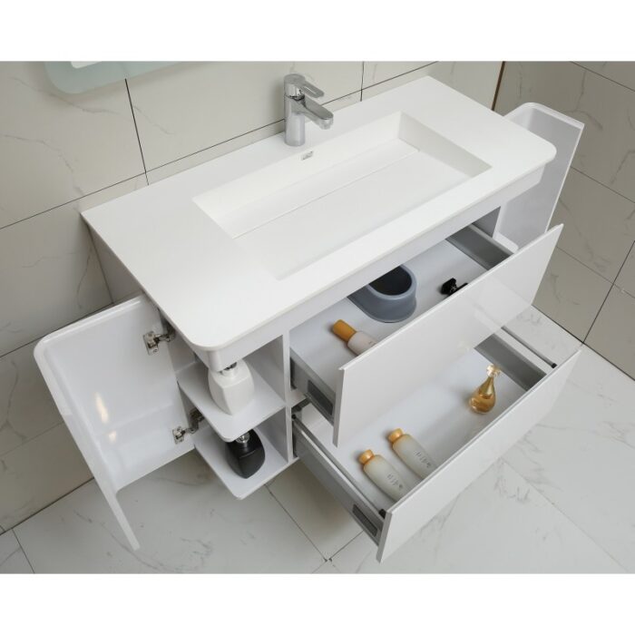 Долен конзолен PVC шкаф за баня Inter Ceramic ICP 10046 – перфектен баланс между дизайн и функция - Image 3