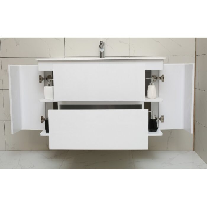 Долен конзолен PVC шкаф за баня Inter Ceramic ICP 10046 – перфектен баланс между дизайн и функция - Image 4