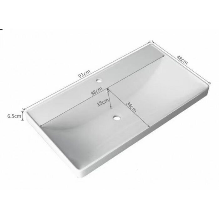 Порцеланов умивалник ICC 9155-2NEW - Image 2