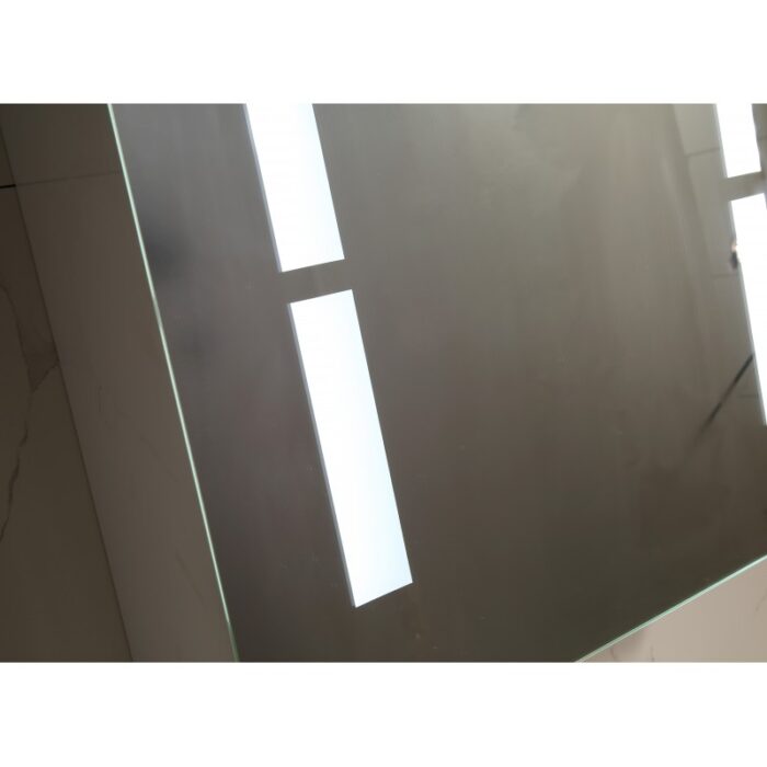 Горен огледален PVC шкаф Inter Ceramic ICMC 5014-65 - Стилен дизайн с LED осветление - Image 2