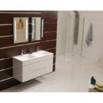 Долен конзолен PVC шкаф за баня ICP 12046 "ЕВА" - Image 2