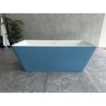 Вана Inter Ceramic ICSH LB 1680 BL – Елегантна синя свободностояща вана за стилна и модерна баня