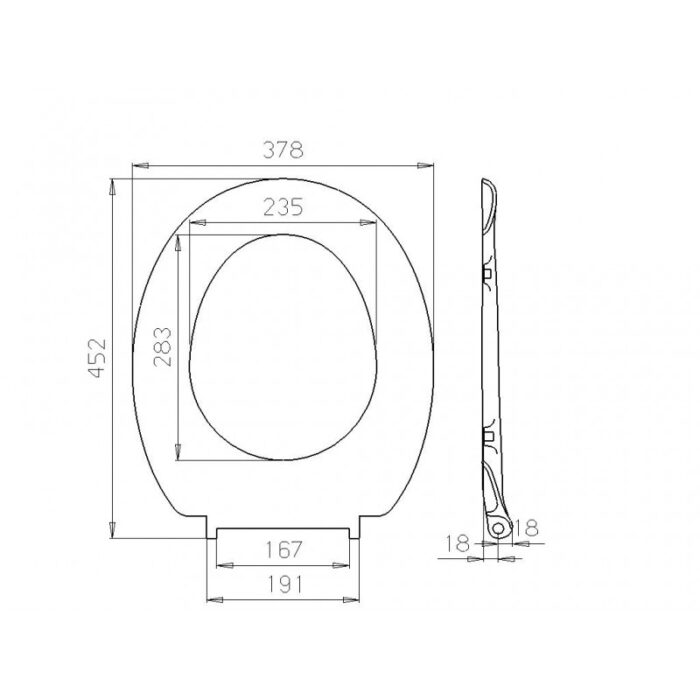 Тоалетна седалка ICST 789 КАРИ - Image 3