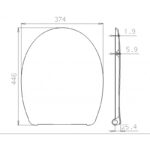 Тоалетна седалка ICST 756 ИМПАТТО - Image 3