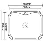 Кухненска мивка алпака ICK 5848 - Image 4