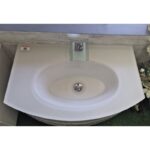 Долен конзолен PVC шкаф за баня ICP 8055 W - Image 3