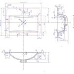 Долен конзолен PVC шкаф за баня Inter Ceramic ICP 5082 - за компактни и стилни бани - Image 5