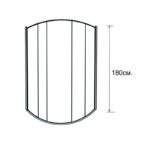 Душ кабина ICS 285TS NEW 90*90 EASY ASSEMBLE - Image 2