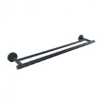 LUSSO BLACK MATT ДВОЙНА ПОСТАВКА ЗА ХАВЛИЯ 3648B