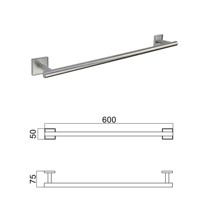 MODENA BRUSH ПОСТАВКА ЗА ХАВЛИЯ 60СМ 3825BS - Image 5