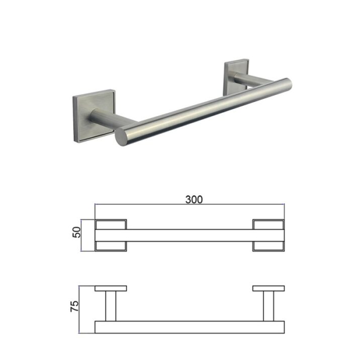 MODENA BRUSH ПОСТАВКА ЗА ХАВЛИЯ 30СМ 3824BS - Image 4