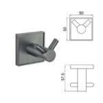 MODENA GUN GREY ДВОЙНА ЗАКАЧАЛКА 3850-2GG - Image 4