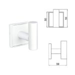 MODENA WHITE MATT ЗАКАЧАЛКА 3850WM - Image 4