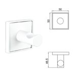 MODENA WHITE MATT ЗАКАЧАЛКА 3853-1WM - Image 4