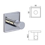 MODENA CHROME ЕДИНИЧНА ЗАКАЧАЛКА 3853-1C - Image 4