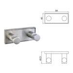 MODENA BRUSH ДВОЙНА ЗАКАЧАЛКА 3853-2BS - Image 4