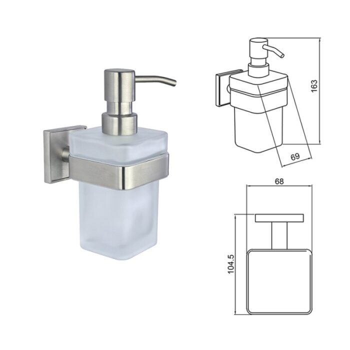 MODENA BRUSH ДОЗАТОР 3863BS - Image 3