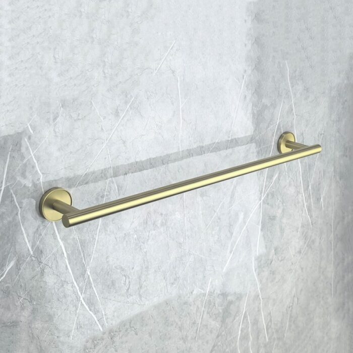 LUSSO BRUSH GOLD ПОСТАВКА ЗА ХАВЛИЯ 60СМ 3625BG - Image 3