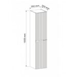PVC КОЛОНА ELORIA 3535 DARK GREY - Image 4