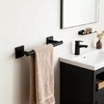 MODENA BLACK MATT ПОСТАВКА ЗА ХАВЛИЯ 30СМ 3824BM - Image 2