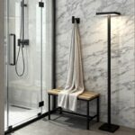 MODENA BLACK MATT ЕДИНИЧНА ЗАКАЧАЛКА 3850BM - Image 2