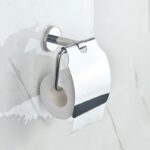 LUSSO CHROME ПОСТАВКА ЗА ТОАЛЕТНА ХАРТИЯ С КАПАК 3651C - Image 2