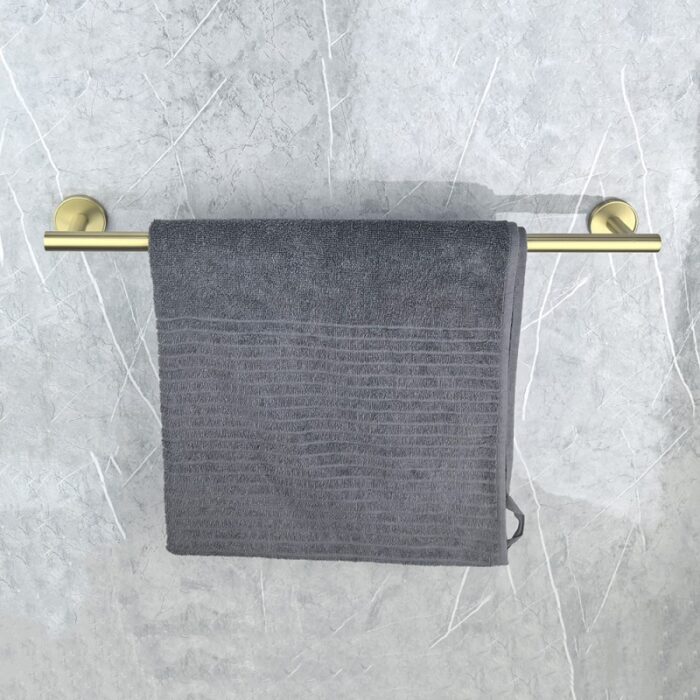 LUSSO BRUSH GOLD ПОСТАВКА ЗА ХАВЛИЯ 60СМ 3625BG - Image 4