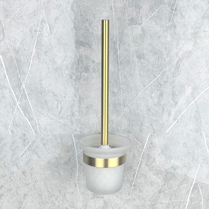 LUSSO BRUSH GOLD ЧЕТКА ЗА ТОАЛЕТНА ЧИНИЯ 3694BG - Image 3