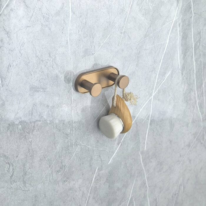 LUSSO BRUSH ROSE GOLD ДВОЙНА ЗАКАЧАЛКА 3653-2BRG - Image 3