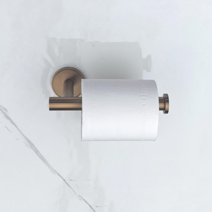 LUSSO BRUSH ROSE GOLD ПОСТАВКА ЗА ТОАЛЕТНА ХАРТИЯ 3651-1BRG - Image 2