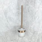 LUSSO BRUSH ROSE GOLD ЧЕТКА ЗА ТОАЛЕТНА 3694BRG - Image 3
