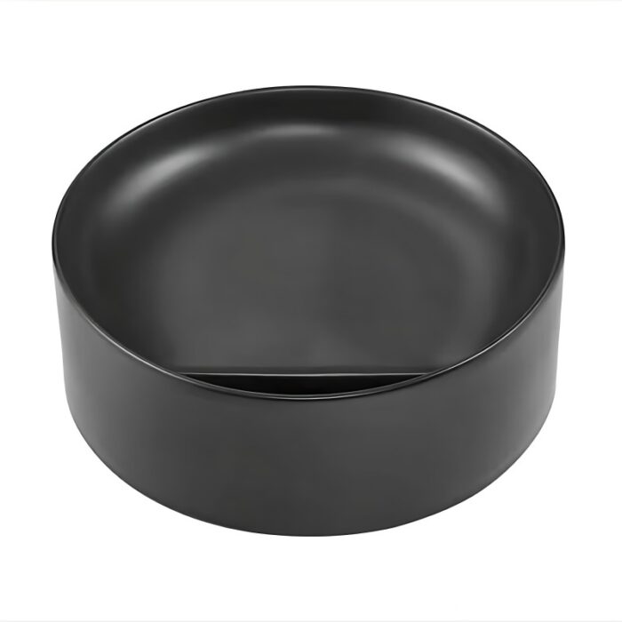 ПОРЦЕЛАНОВ УМИВАЛНИК MAGENTA MATT BLACK 4215MB - Image 4