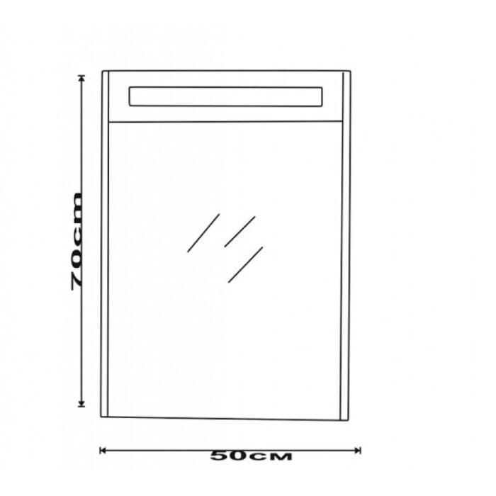 Огледални шкафове » ICMC 4650 - 50CM LED - Image 2