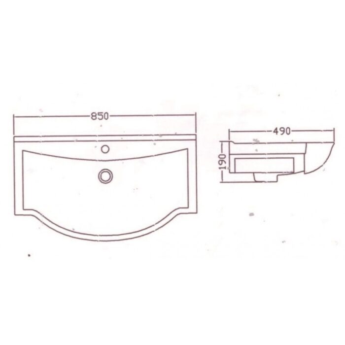 Умивалник ICC 5885 - Image 2