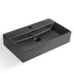 ПОРЦЕЛАНОВ УМИВАЛНИК COMPACT MATT BLACK 6036MB