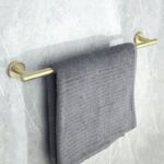LUSSO BRUSH GOLD ПОСТАВКА ЗА ХАВЛИЯ 60СМ 3625BG - Image 2