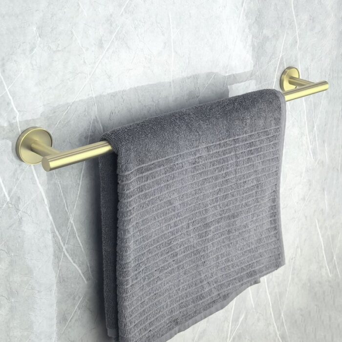 LUSSO BRUSH GOLD ПОСТАВКА ЗА ХАВЛИЯ 60СМ 3625BG - Image 2