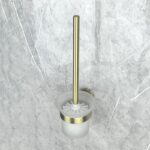 LUSSO BRUSH GOLD ЧЕТКА ЗА ТОАЛЕТНА ЧИНИЯ 3694BG - Image 4