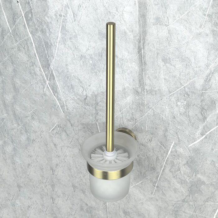 LUSSO BRUSH GOLD ЧЕТКА ЗА ТОАЛЕТНА ЧИНИЯ 3694BG - Image 4