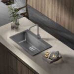 ГРАНИТНА МИВКА 8213 СИВА С ЦЕНТРАЛЕН ОТВОР - Image 2