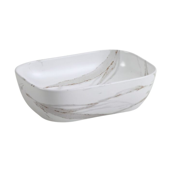 ПОРЦЕЛАНОВ УМИВАЛНИК 887 MARBLE - Image 3