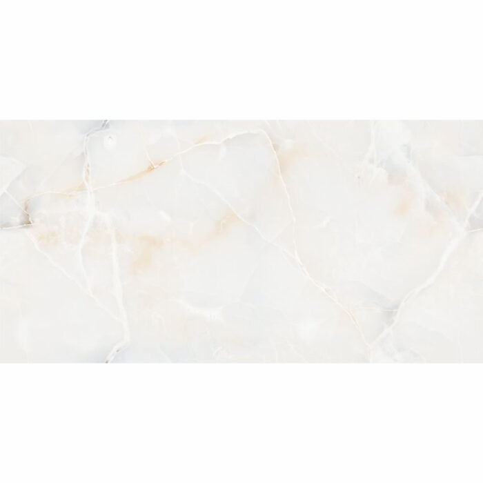 ГРАНИТОГРЕС 60/120 INFINITY BELL ONYX BIANCO GLOSSY - VARMORA - INDIA - Image 2