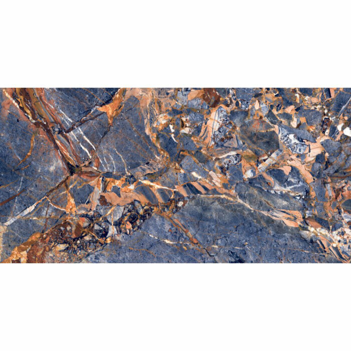 Гранитогрес 60/120 Rumi Blue Glossy – Стилен син гранитогрес за всеки интериор - Image 2