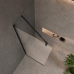 RIVELLE BLACK MATT СТАЦИОНАРЕН ПАРАВАН 125BM-60 - Image 4