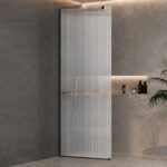 RIVELLE BLACK MATT СТАЦИОНАРЕН ПАРАВАН 125BM-60