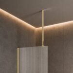 RIVELLE BRUSH GOLD СТАЦИОНАРЕН ПАРАВАН 125BG-60 - Image 4