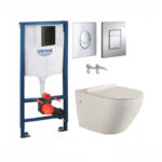 Структура за вграждане Грое и тоалетна чиния ICC 3755W BIDET