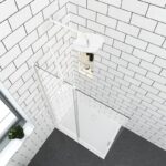 ПАРАВАН WALK IN ELGIO WHITE - Image 2