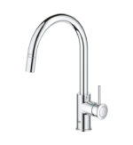 Кухненски смесител GROHE BauClassic 30573000 с издърпващ се чучур - Image 4